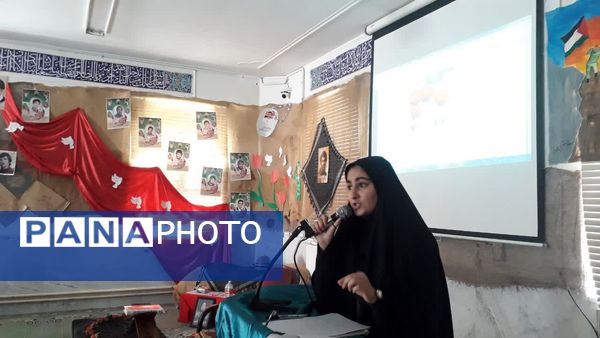 یادواره شهدای دانش‌آموزی در مدارس پسرانه و دخترانه اقلید  