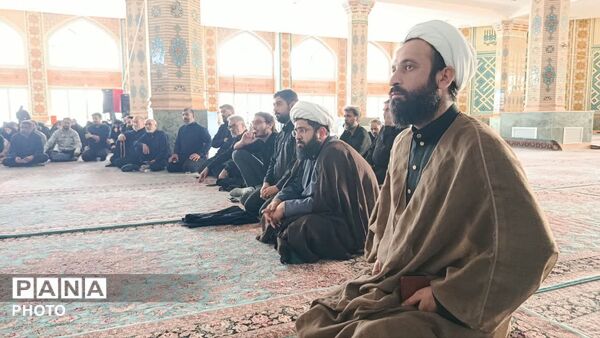 جلسه توجیهی خادمان مسجد جمکران در آستانه تشییع پیکر آقای شهید ایران
