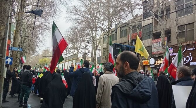راهپیمایی مردم غیور و شهید پرور شهریار در روز قدس