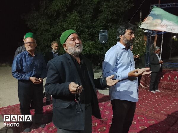 سوگاری  رهبر شهید و ایام ماه محرم به همراه اجتماعات شبانه در حسینیه شهدای شهر بار
