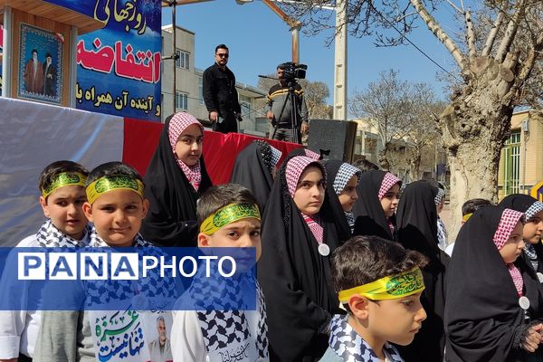 حضور پرشور مردم بیجار در راهپیمایی روز قدس و آخرین نمازجمعه ماه رمضان