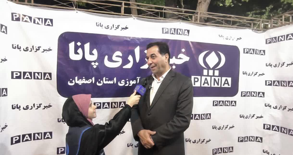 حضور مسئولان اداره‌کل آموزش و پرورش استان اصفهان در موکب اداره‌کل آموزش‌وپرورش استان اصفهان