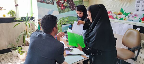 مانور حضور در راستای پروژه مهر در شهرستان سملقان