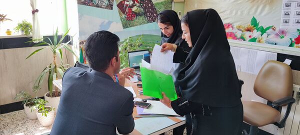 مانور حضور در راستای پروژه مهر در شهرستان سملقان