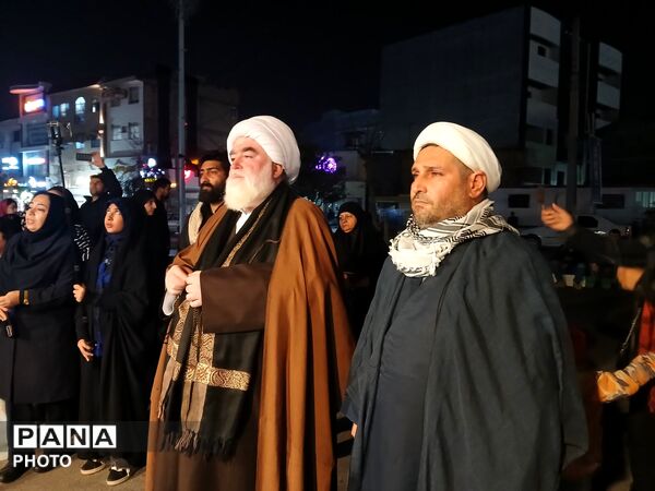هفتمین شب از برپایی موکب اداره آموزش و پرورش کردکوی