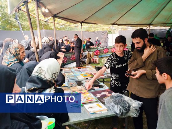 پیاده‌روی جاماندگان اربعین در میاندورود 