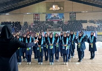 همایش اقتدار بسیجیان رزن و درگزین