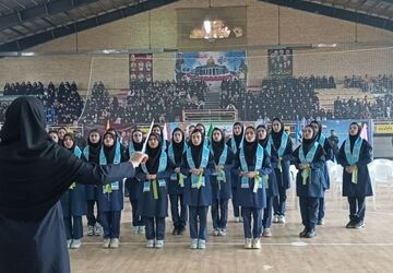 همایش اقتدار بسیجیان رزن و درگزین