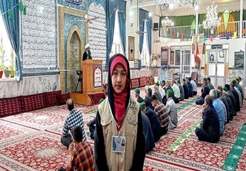 اقامه نماز عبادی سیاسی جمعه در هفته سوم  اردیبهشت ماه  شهر بار 