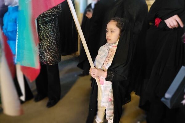 تجمع در روستای کندرود با حضور پرشور معلمان و دانش‌آموزان مدرسه هاجر 