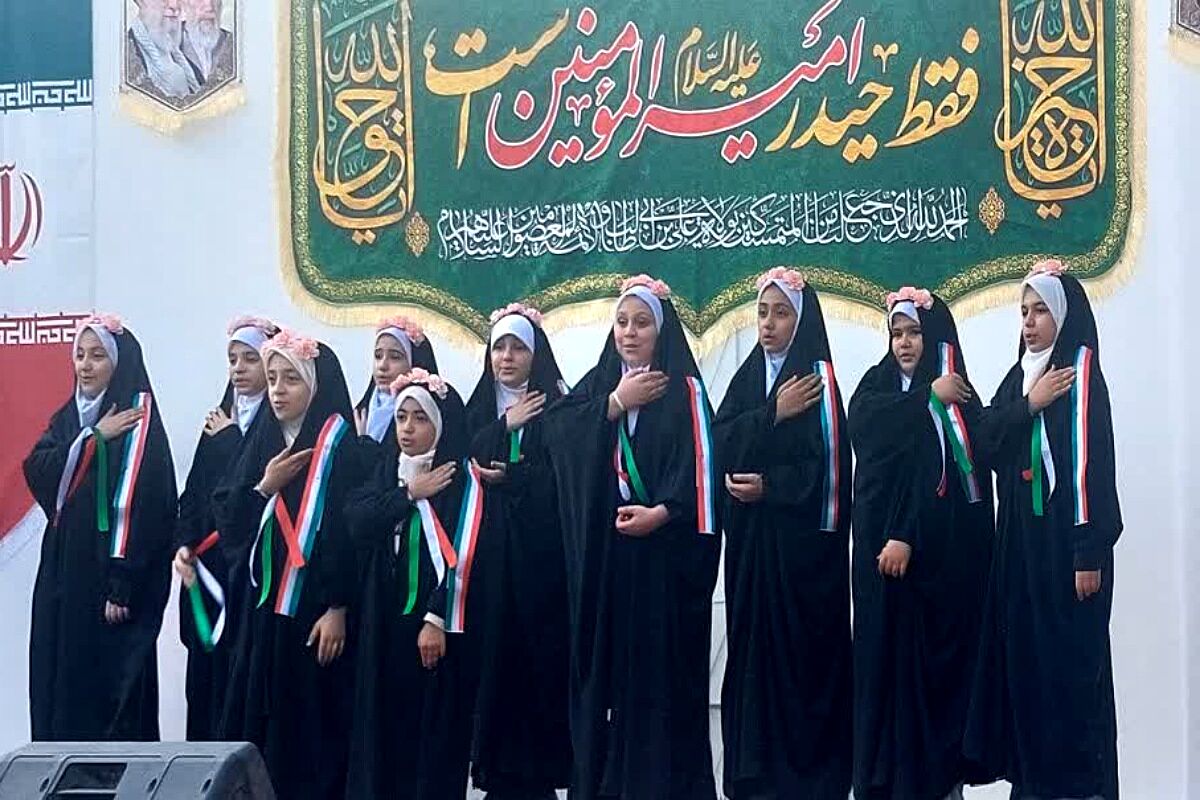 طنین‌انداز شدن نوای غدیر در روستای آتشان، تجدید بیعت اهالی با ولایت امیرالمؤمنین (ع)