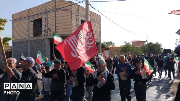 شورِ ارادت؛ رباط مراد در قاب تشییع نمادین رهبر شهید انقلاب