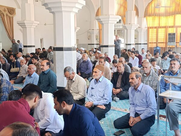 نماز عبادی سیاسی جمعه در شهرستان خلیل آباد