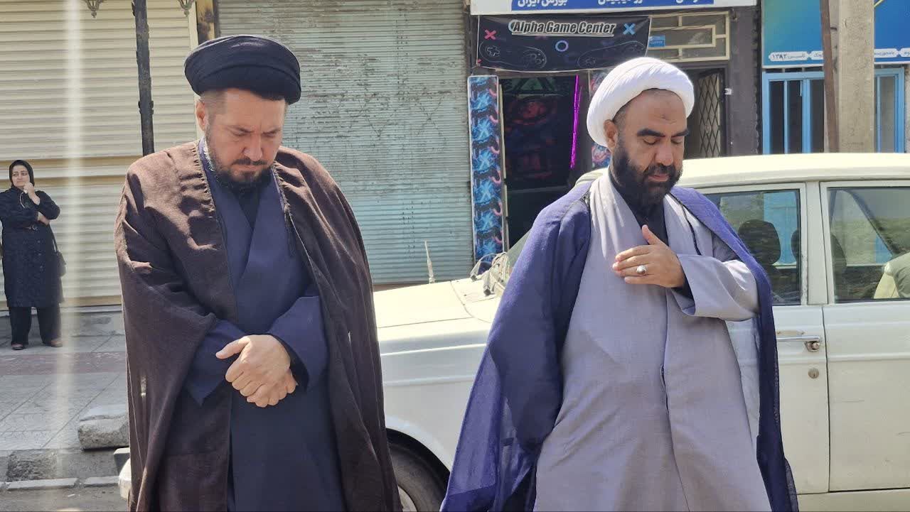مراسم سوگواری و عزاداری خیابانی ۲۸ صفر در اهر 