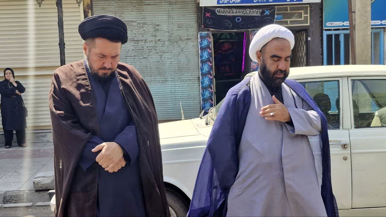 مراسم سوگواری و عزاداری خیابانی ۲۸ صفر در اهر 