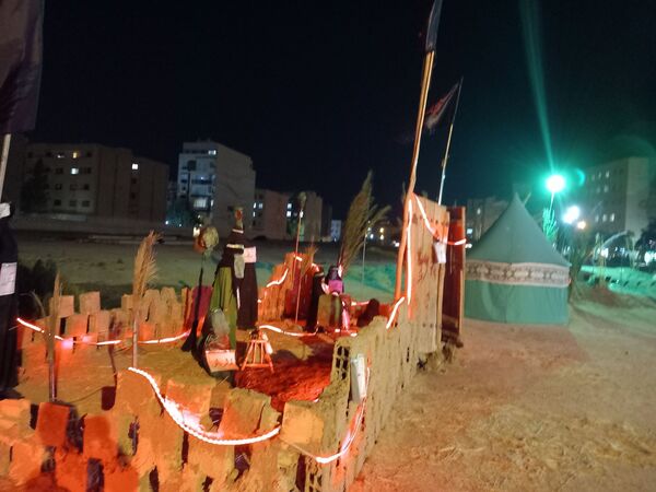 برگزاری مراسم شب تاسوعای حسینی