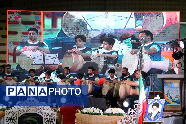 آیین افتتاحیه المپیاد ورزشی مدارس سمپاد کشور 