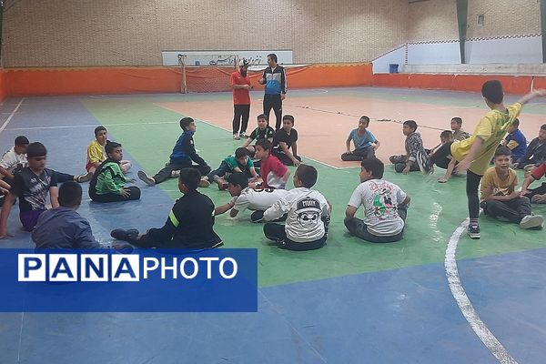 برگزاری مسابقات ورزشی در ورزشگاه شهدای قلعه نو کهریزک