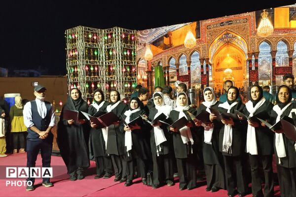 طوفان نور در سفینه‌النجاة شیراز