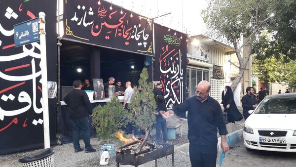 خدمت‌رسانی موکب ریحانه الحسین شهرستان شازند