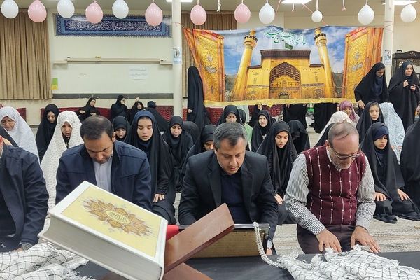 اختتامیه اعتکاف دانش‌آموزی رباط‌کریم با حضور مسئولان