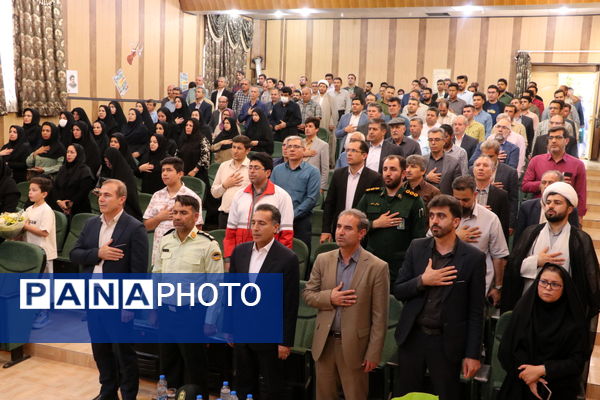 آیین تکریم و معارفه مدیر آموزش و پرورش سملقان 