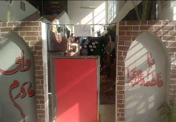 عزاداری حضرت فاطمه(س) در مدرسه پروین اعتصامی
