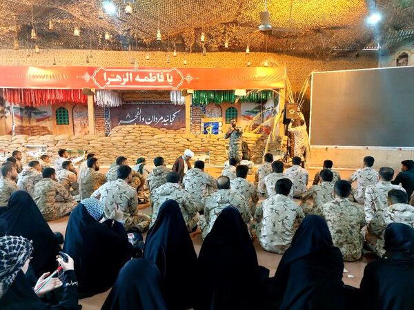 سفر دانش‌آموزان دختر ناحیه۶ مشهد به راهیان نور