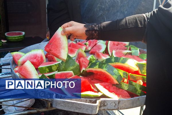 مراسم راهپیمایی جاماندگان اربعین حسینی در شیراز