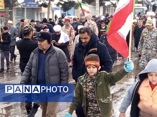 سرمای زمستان با حضور پرشور مردم تربت جام گرم شد