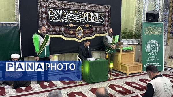 مردم کرج برای شهادت امام صادق (ع) یکپارچه سیاه پوش شدند