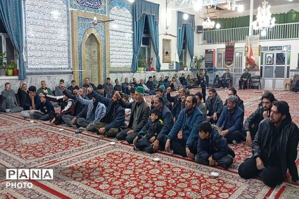 مراسم شهادت قائد امت در شهر بار نیشابور