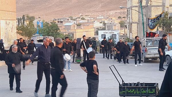 عزاداری باشکوه مردم شهر بن 