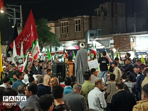 طنین خروش و خونخواهی مردم سرخس در شبی دیگر از شب‌های خروش