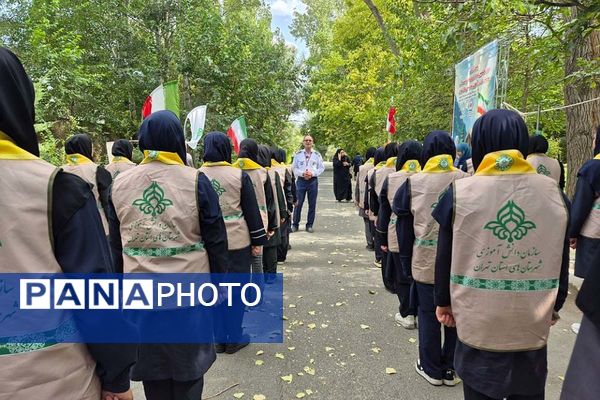 حضور دانش آموزان پاکدشت در دوازدهمین پیش اردوی ملی پیشتازان