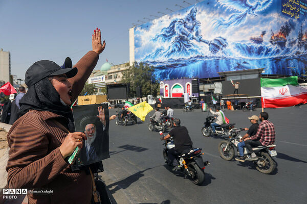 رزمایش موتور سواران جان‌فدای ایران