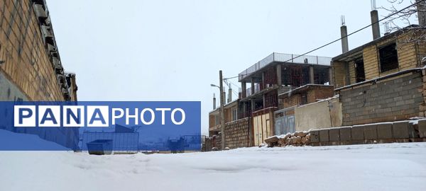 برف پاییزی در کوهرنگ