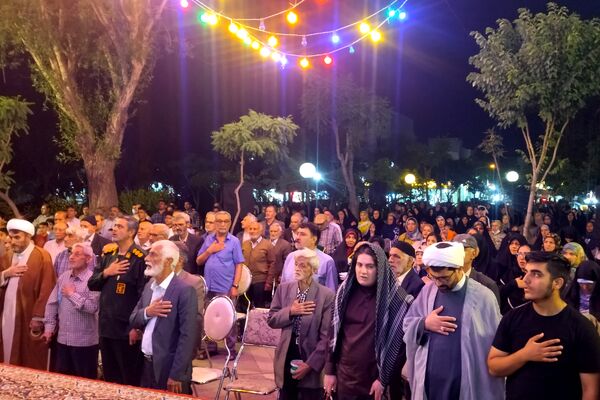  یادواره شهدای شهرک وحدت و نگارستان در شهرستان فردیس