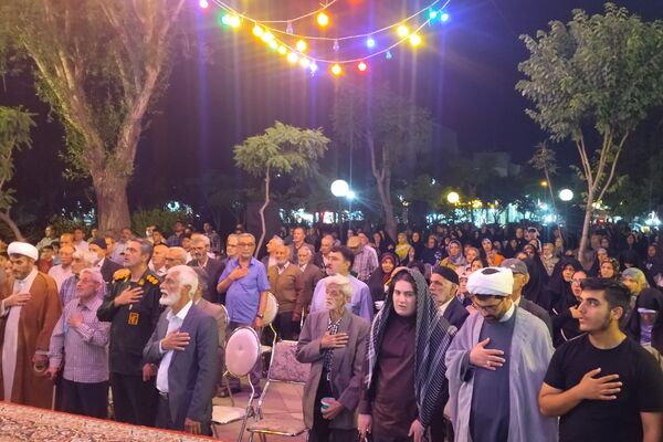  یادواره شهدای شهرک وحدت و نگارستان در شهرستان فردیس