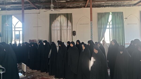 برگزاری مراسم تشییع نمادین پیکر حضرت فاطمه(س)در امامزاده سید محمد(ع)کاشمر