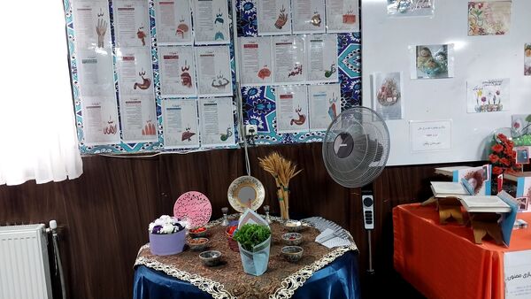 برگزاری جشنواره هفت سین در مدارس ملارد به مناسبت فرا رسیدن سال جدید و نورز باستانی 