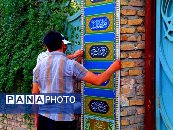 کاشمر به استقبال محرم می‌رود