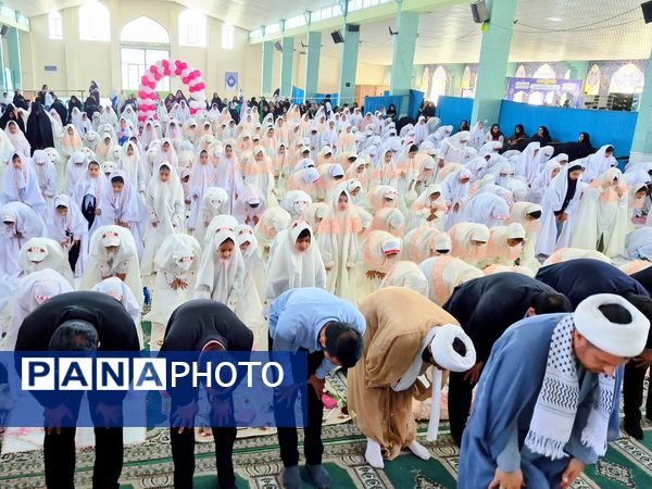 آیین سپیدپوشان؛ جشن تکلیف دختران عنبرآباد