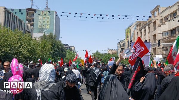 طوفان حضور در قلب پایتخت ایران