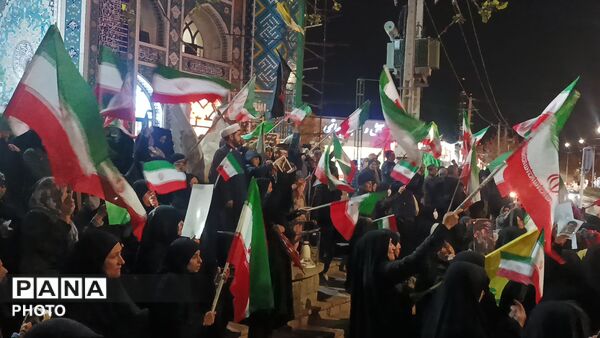 گرامیداشت سی و هشتمین  روز شهادت رهبر معظم انقلاب در بی بی شطیطه شهرستان نیشابور 