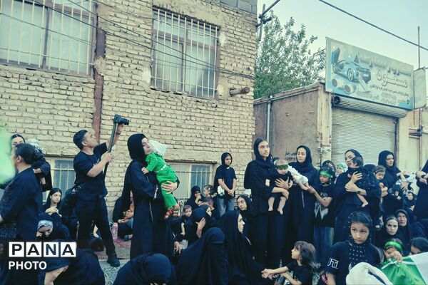 محله الارد میزبان شیرخواران حسینی