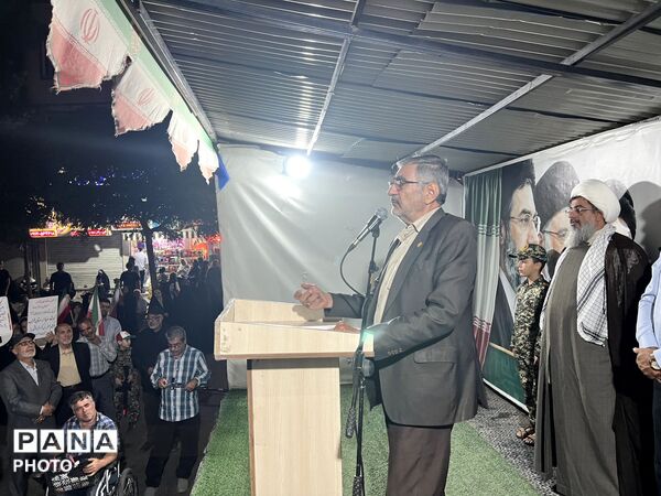 تجمع مردمی مردم هشتگرد در صدو پنجمین شب