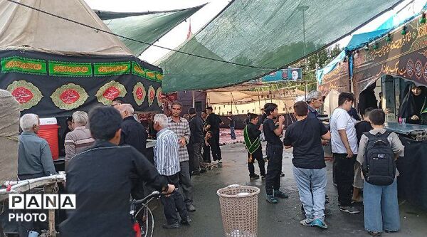 موکب دانش آموزی ،جلوه ای از عشق حسینی
