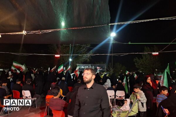 دهه سوم محرم،میزبان عزاداران اباعبدالله الحسین در میدان شهدای گمنام اندیشه