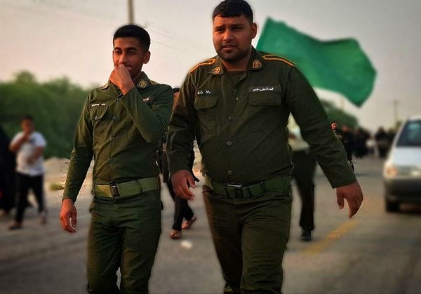 مراسم پیاده روی جاماندگان اربعین در بردخون